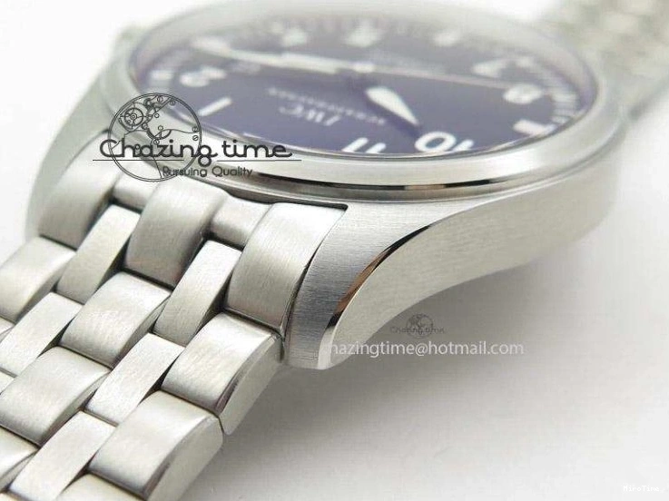 MIROTIME 0320 Mark XVII 1:1 MK Maker Best Edition SS Black Dial On SS Bracelet A OnTrend 7375